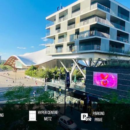 Le Standing Parking Wifi Metz Un-Sejour-A-Part Apartment Exterior foto